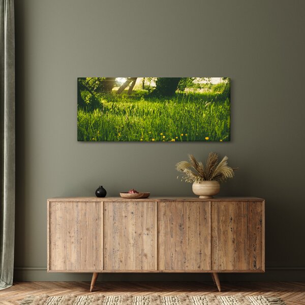 Tájkép - rét (120x50 cm)