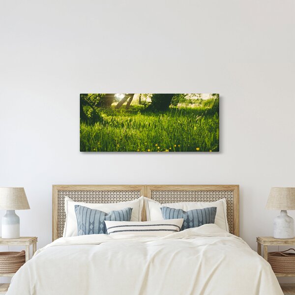 Tájkép - rét (120x50 cm)