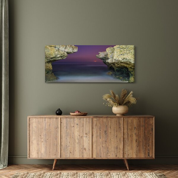 Kép - tengeri szikla (120x50 cm)