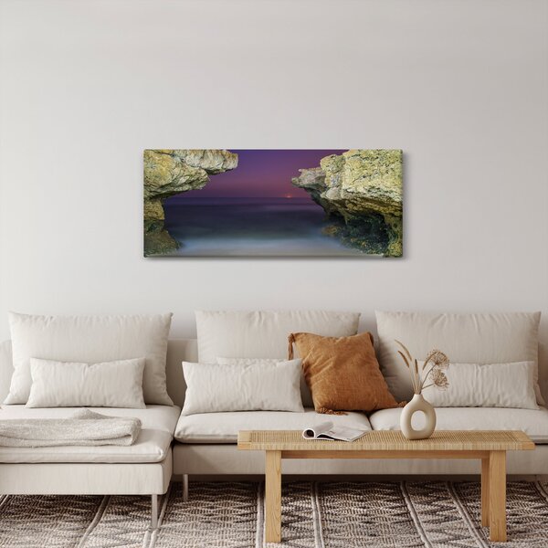 Kép - tengeri szikla (120x50 cm)