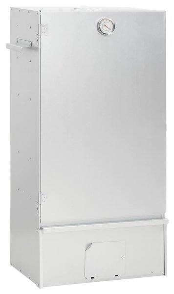 VidaXL Füstölő Sütő 3 db 44,5 x 29 x 83 cm Horganyzott acél Ezüst