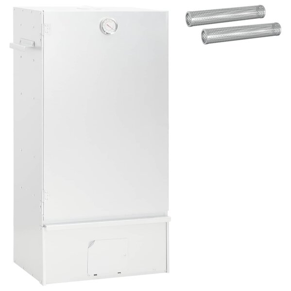 VidaXL Füstölő Sütő 3 db 44,5 x 29 x 83 cm Horganyzott acél Ezüst