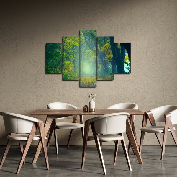 Fákkal szegélyezett út képe (150x105 cm)