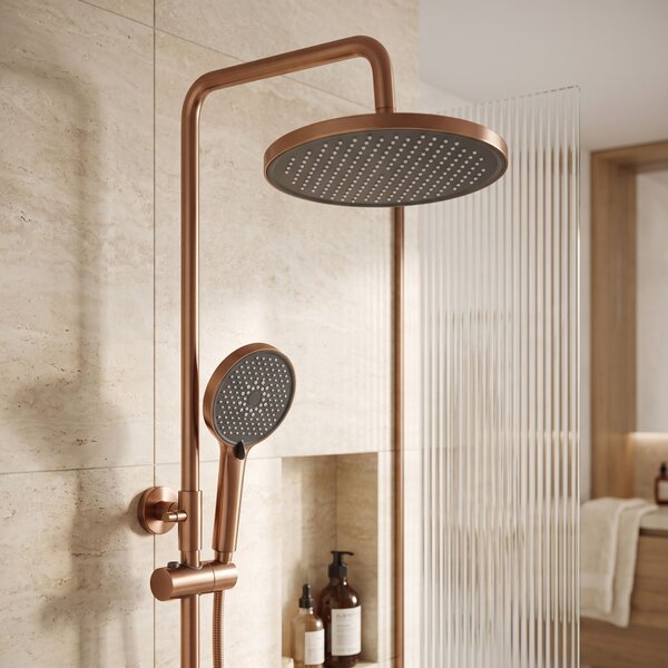Zuhanyszett PREMIUM Rea Maxim Brush Copper