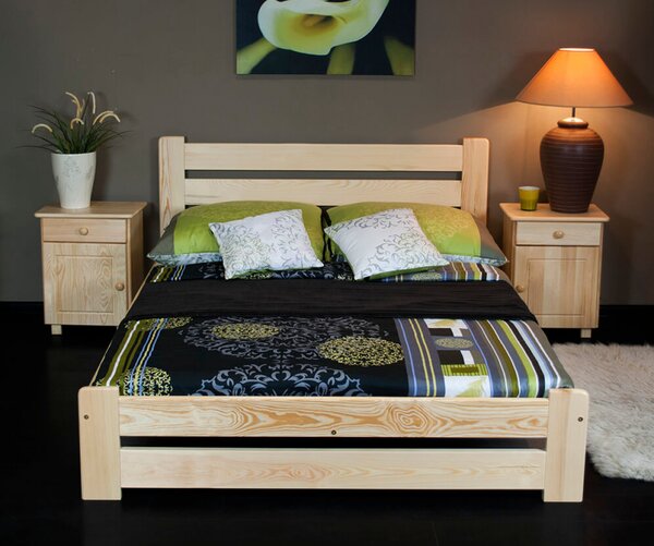 AMI bútorok Fenyőfa ágy Kati 160x200 cm fenyő