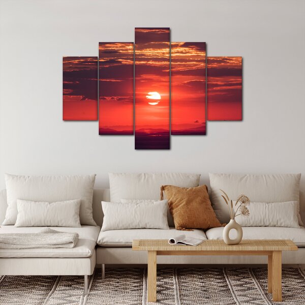 Színes nap képe (150x105 cm)