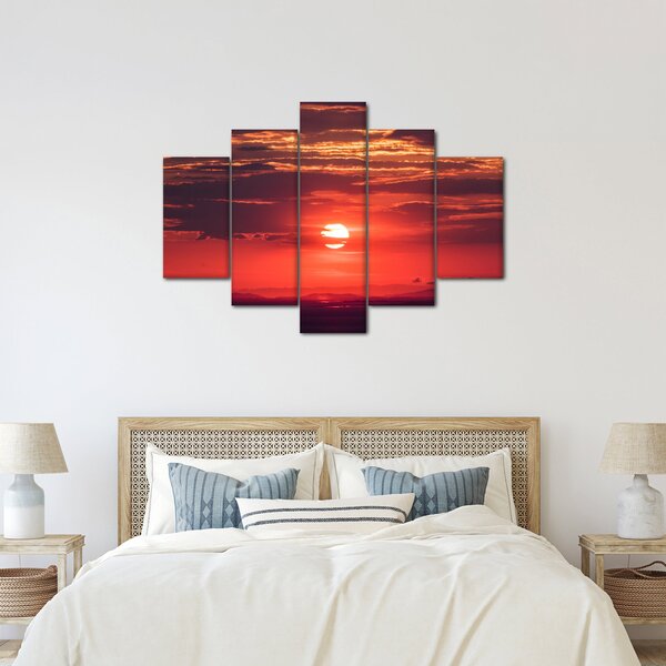 Színes nap képe (150x105 cm)
