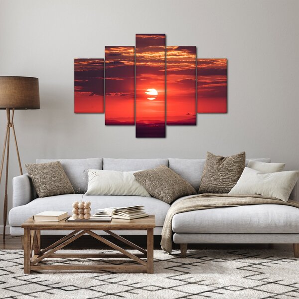 Színes nap képe (150x105 cm)