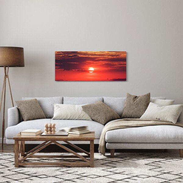 Színes nap képe (120x50 cm)