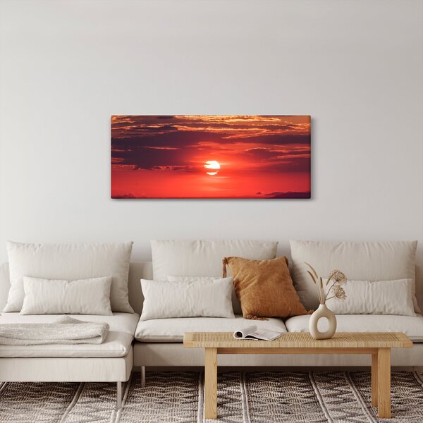Színes nap képe (120x50 cm)
