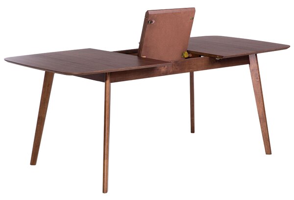 Kihúzható étkezőasztal MADOX Sötét diófa 150/190 cm 90 cm