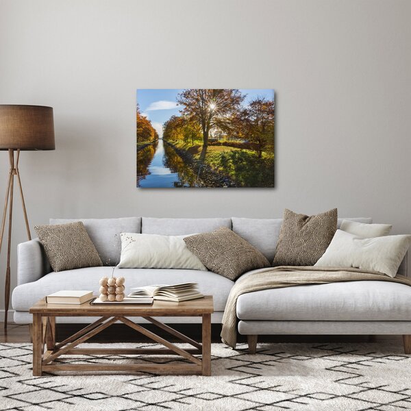 Vízi csatorna képe (70x50 cm)