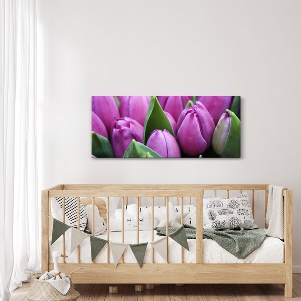 Kép - tulipánok (120x50 cm)