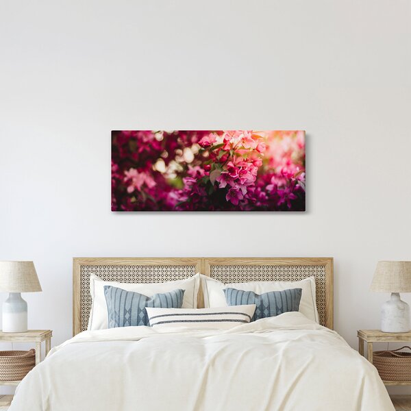 Virágzó bokor képe (120x50 cm)
