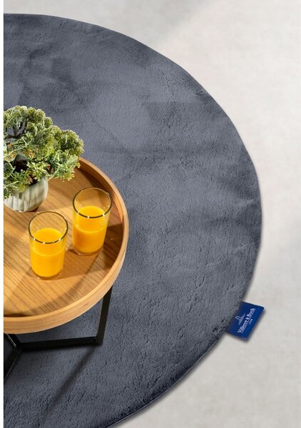 Antracitszürke kerek szőnyeg ø 160 cm Leon – Villeroy&Boch