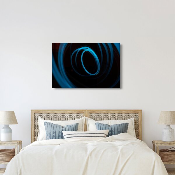 Kék vonal képe (90x60 cm)