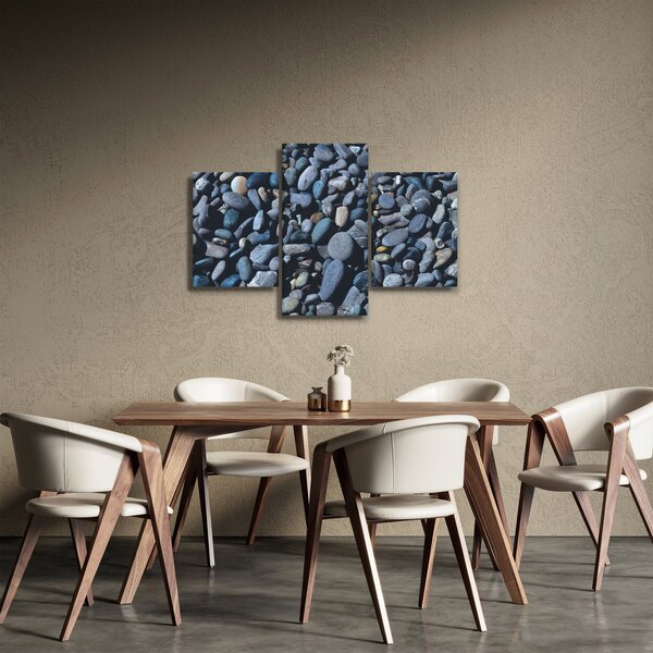 Kavicsos kép (90x60 cm)
