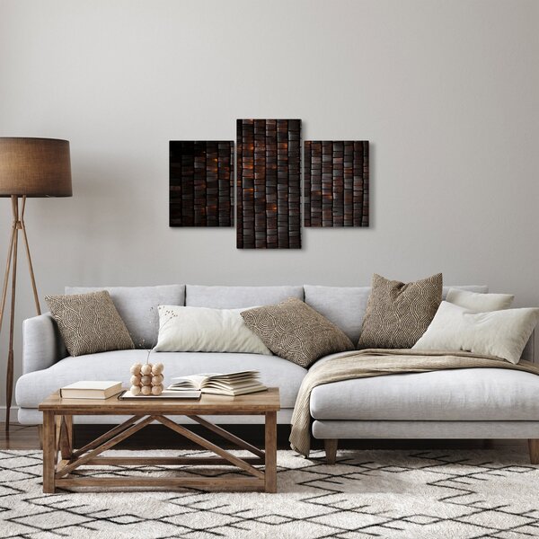 Modern absztrakt kép (90x60 cm)