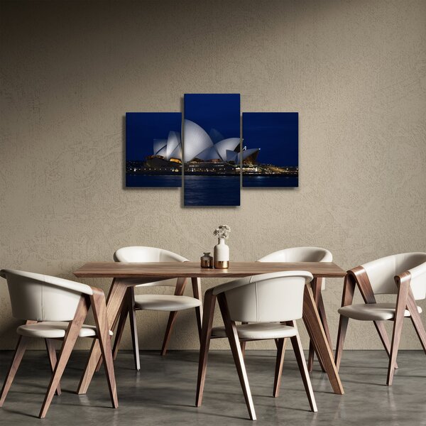Sydney éjszakai kép (90x60 cm)