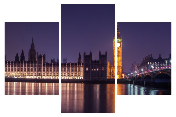 Londoni kép (90x60 cm)