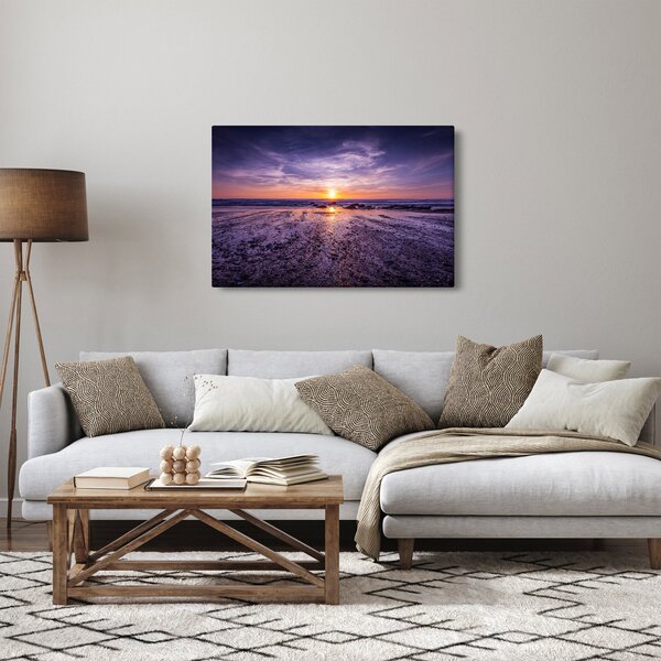 Tengerparti kép - naplemente (90x60 cm)
