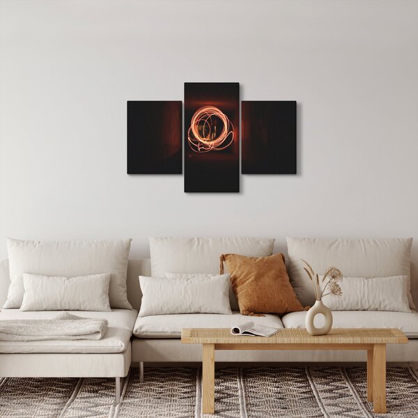 Kép - vonalak az alagútban (90x60 cm)