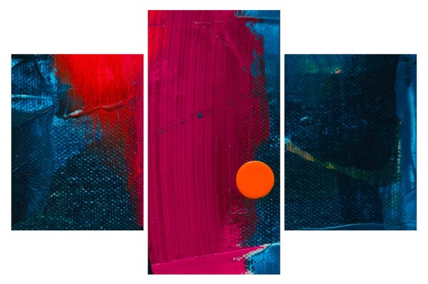 Színek képe (90x60 cm)