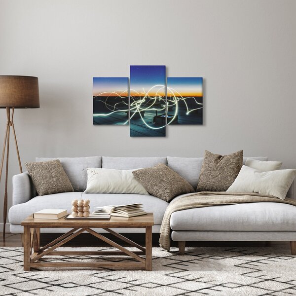 Kép - kilátás az égre a tetőről (90x60 cm)