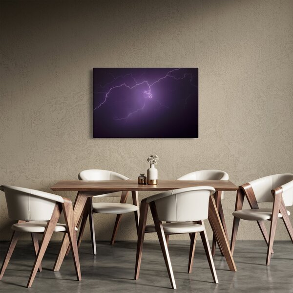 Villámzó égbolt képe (90x60 cm)