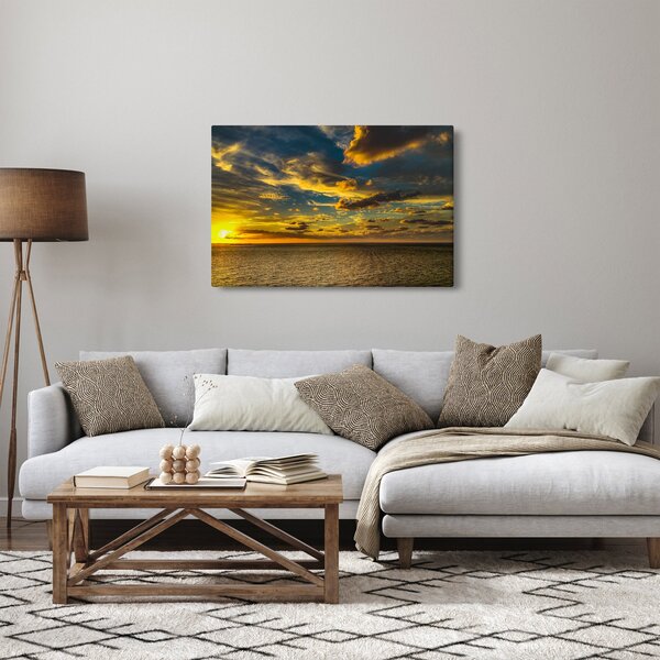 Naplemente a tengeren (90x60 cm)