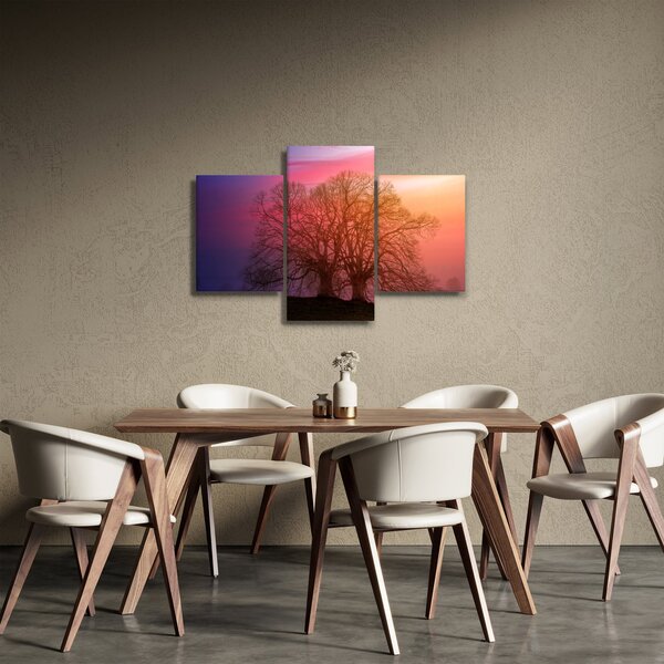 Fák a ködben (90x60 cm)