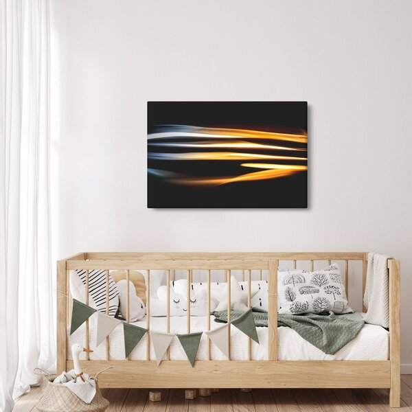 Fekete kép (90x60 cm)