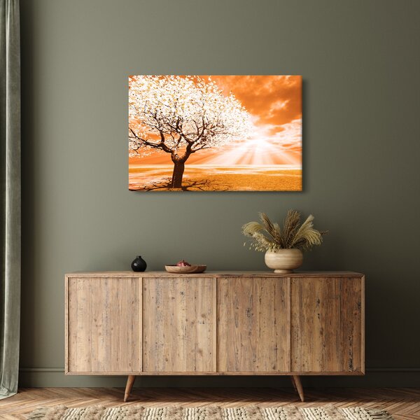 Narancssárga fa képe (90x60 cm)