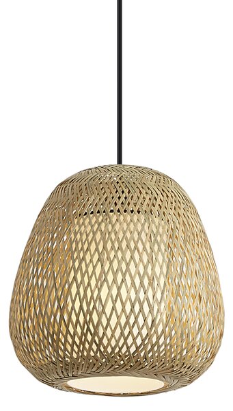 Japandi függőlámpa bambusz 30cm IP44 - Moana