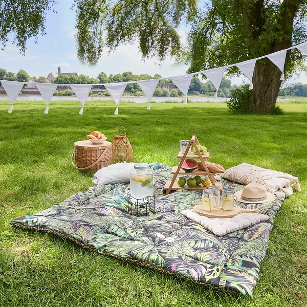 PICNIC DELUXE piknik takaró 180 x 140cm, "Escape"