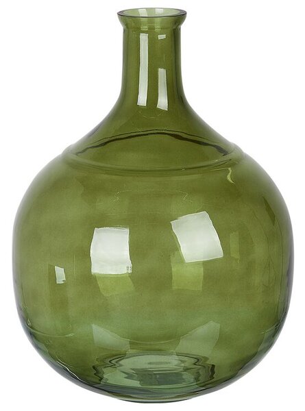 Üveg Virágtartó váza 34 Zöld ACHAAR
