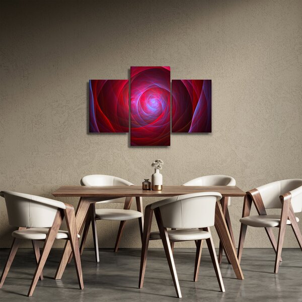 Absztrakt szemek képe (90x60 cm)