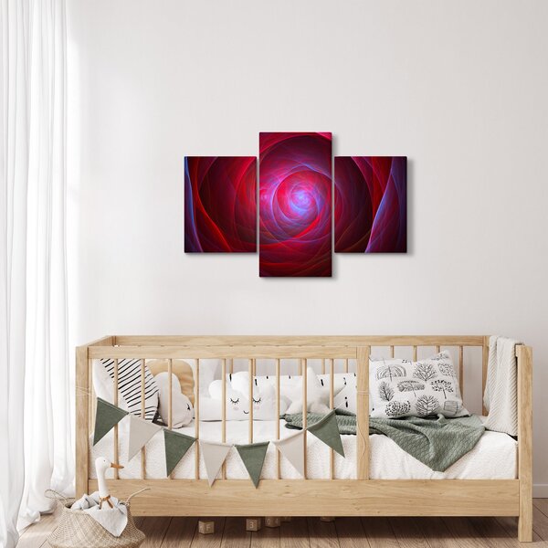 Absztrakt szemek képe (90x60 cm)