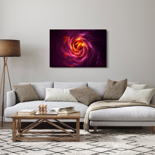 Ragyogó modern absztrakció képe (90x60 cm)