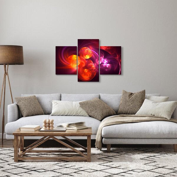 Modern absztrakció képe (90x60 cm)