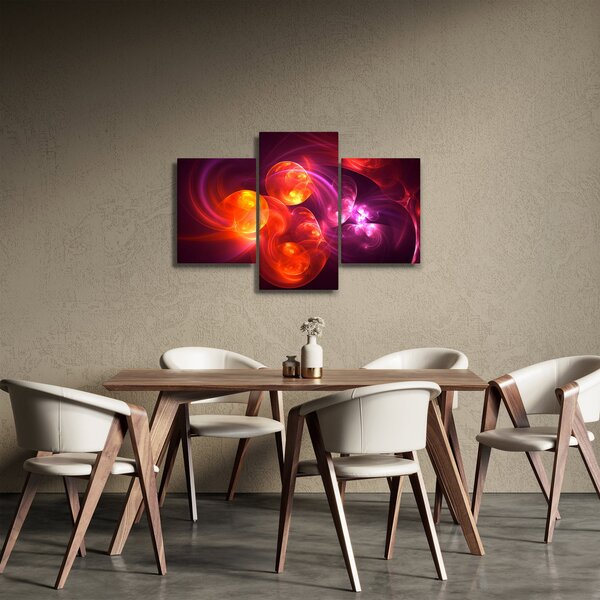 Modern absztrakció képe (90x60 cm)