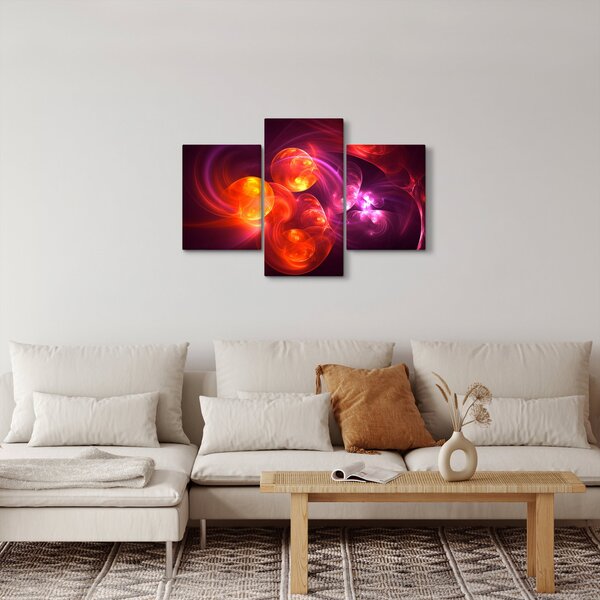 Modern absztrakció képe (90x60 cm)
