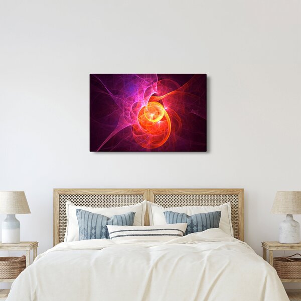 Modern absztrakt kép (90x60 cm)