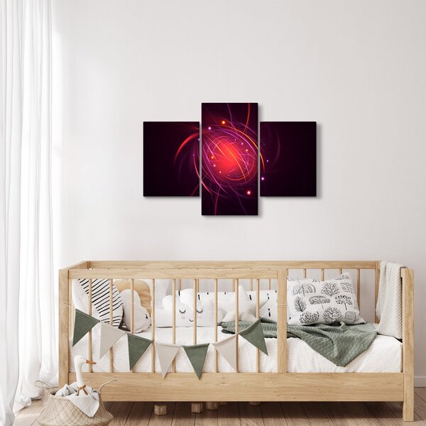 Modern kép absztrakció (90x60 cm)