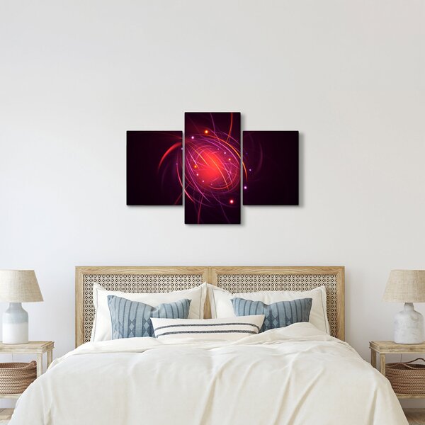 Modern kép absztrakció (90x60 cm)
