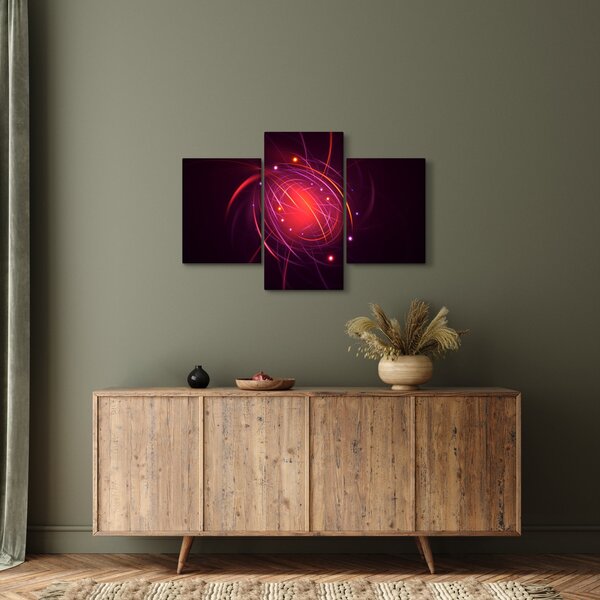 Modern kép absztrakció (90x60 cm)