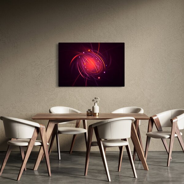 Modern kép absztrakció (90x60 cm)
