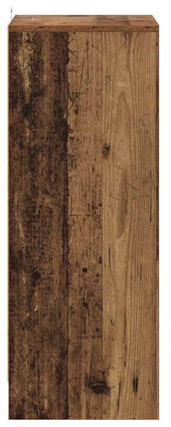 Antik fa színű szerelt fa cipősszekrény 60 x 35 x 92 cm