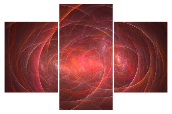 Modern absztrakt kép (90x60 cm)