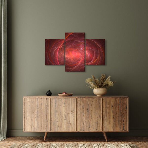 Modern absztrakt kép (90x60 cm)